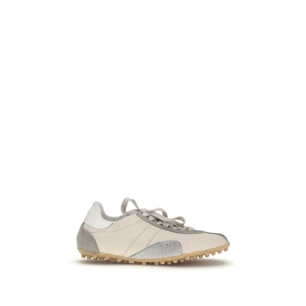 Maison Margiela Beige Goatskin Athletic Women's Sneakers